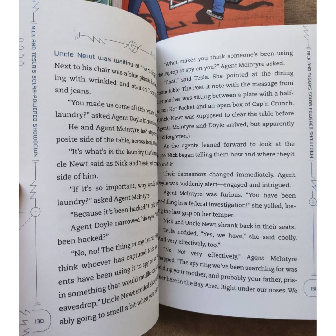 Nick and Tesla's Robot Army Rampage: A Mystery with Hoverbots, Bristle Bots, and Other Robots You Can Build Yourself (6 BOOKS)