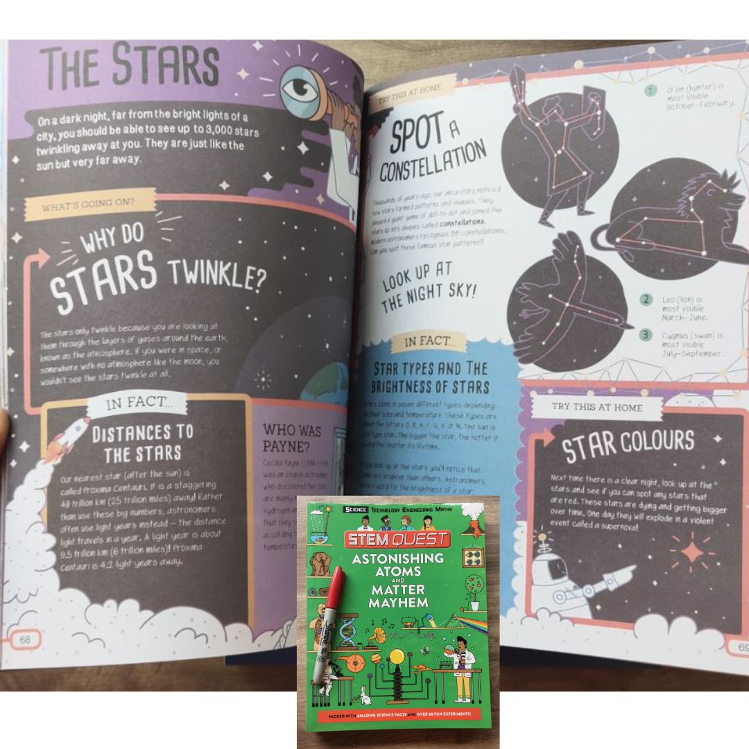 STEM QUEST 4 books