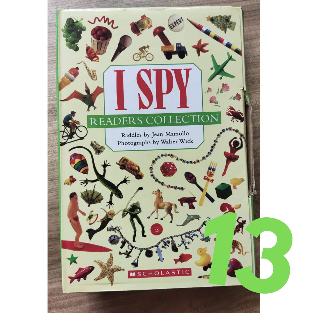 I Spy Reading Collection (13 books) for beginner readers, box set
