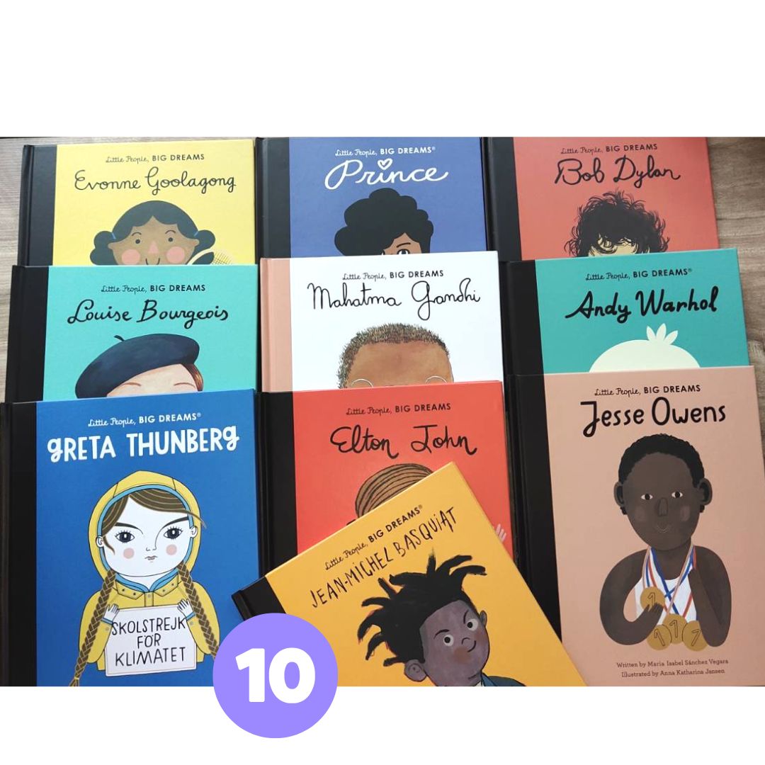 Little People Big Dreams (Code: Greta4.10) 10 books