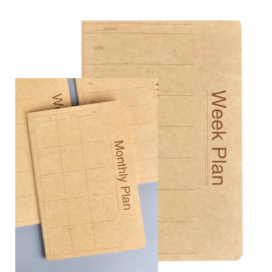 Weekly and Monthly Planner (B5)