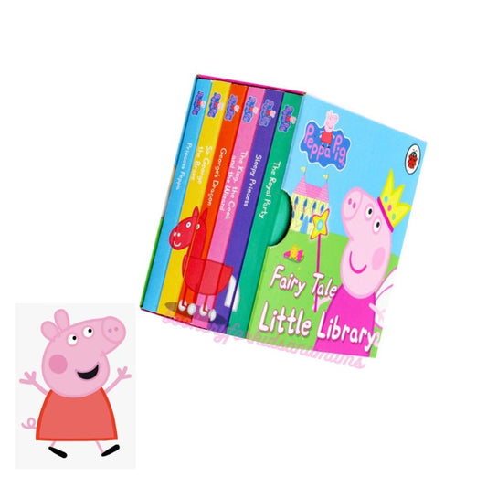 Peppa Pig: Little Library Fairy Tale (6 MINI Board book) box set