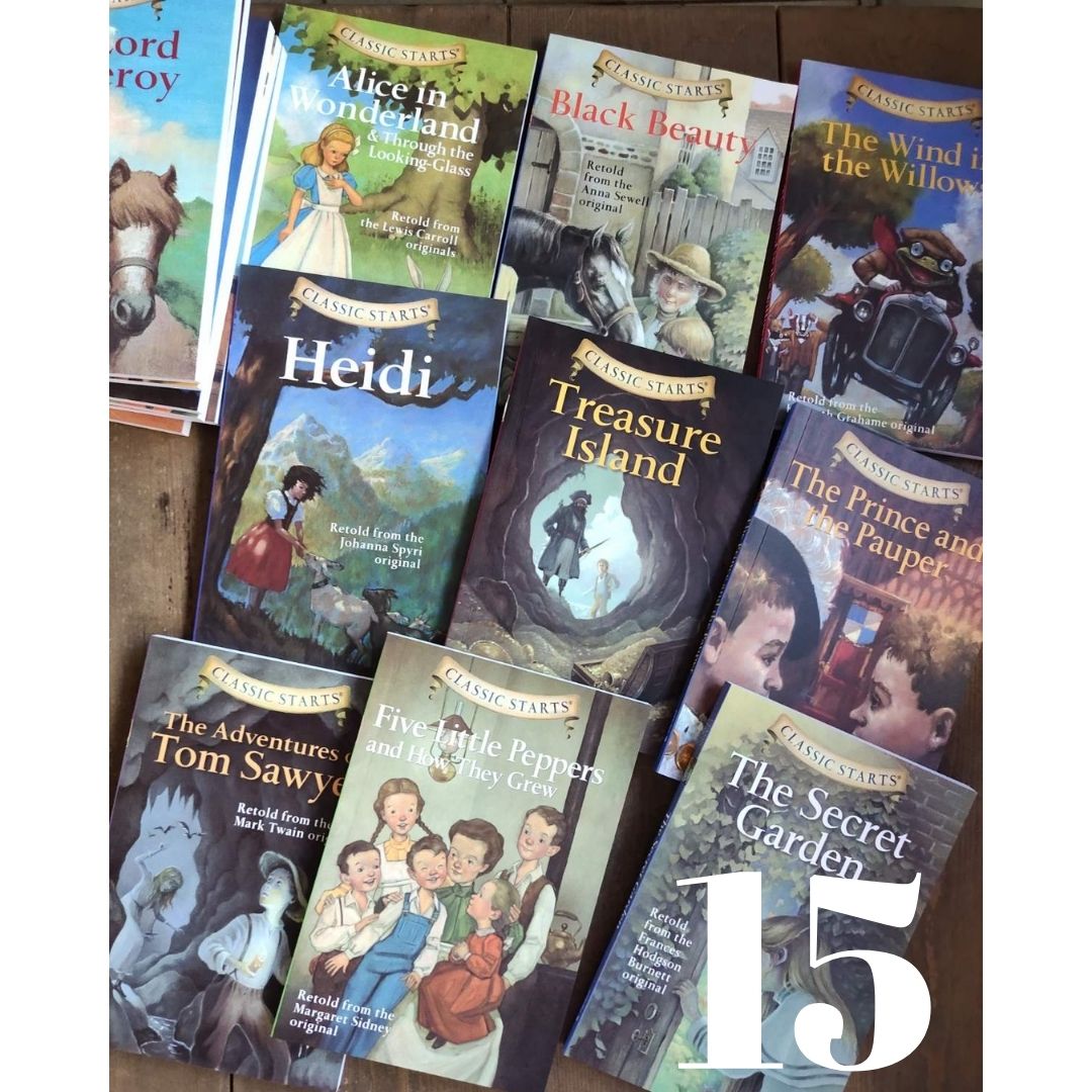 Sterling Classic Starts | Level One (15 books) softcover - Box with slight tear, books no damage