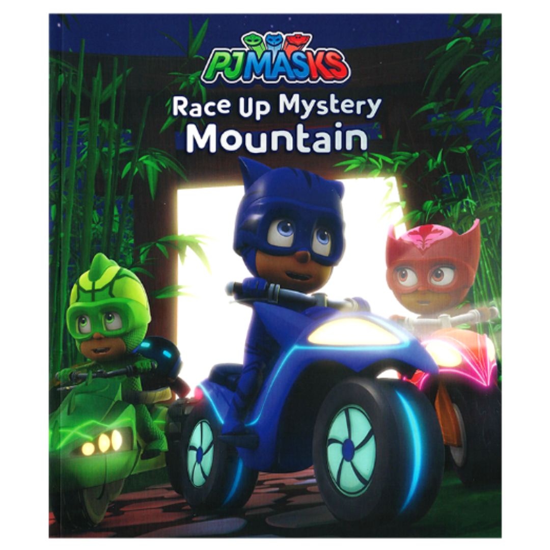 PJ Masks Picture Flat - Race Up Mystery Mountain (brand new softcover)