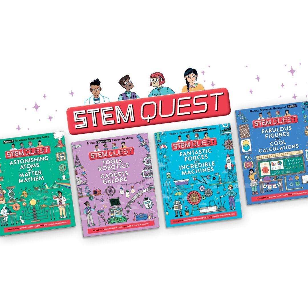 STEM QUEST 4 books