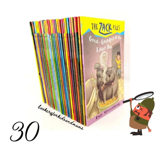 Zack Files 30 books (brand new softcover)