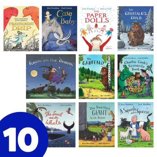 Julia Donaldson Set of 10 Books (Brand new softcovers)