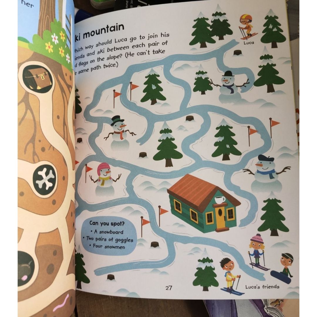Usborne My First Maze Book