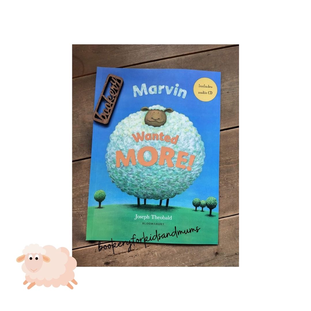 Marvin Wanted More! by Joseph Theobald (softcover) no cd