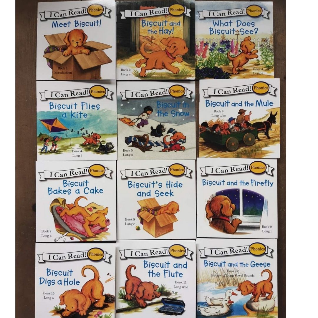 Biscuit I Can Read Phonics (24 books) Mini books, 5 by 5 inches, NO BOX