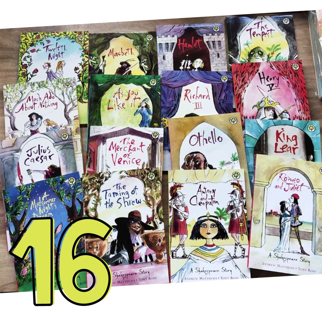 The Shakespeare Stories - 16 Books (box set)