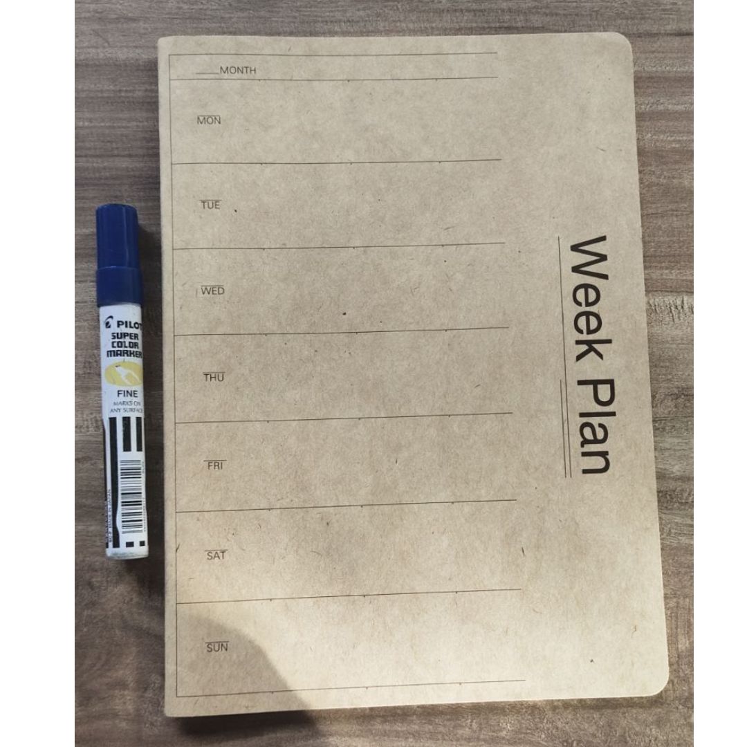 Weekly and Monthly Planner (B5)
