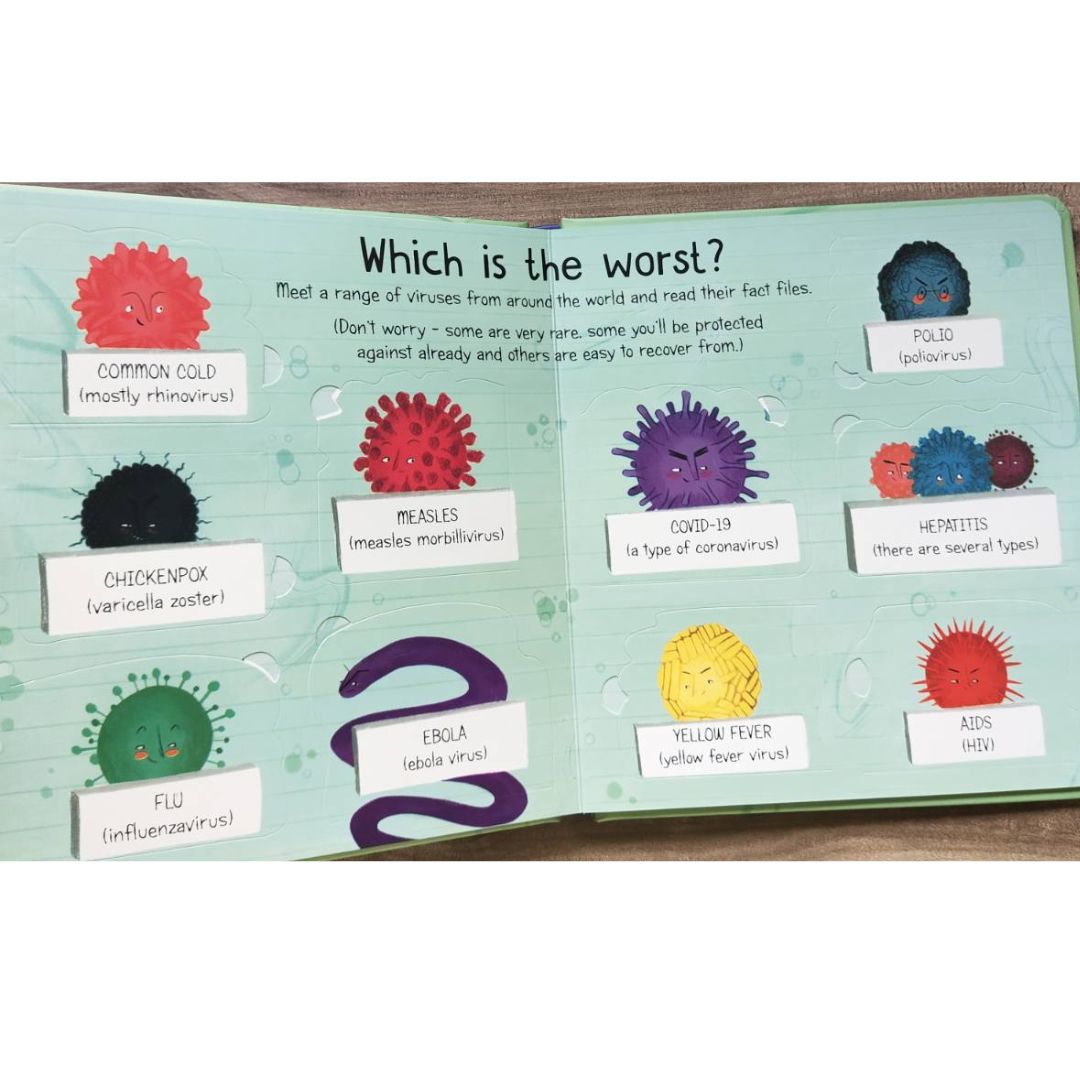 Usborne Lift-the-Flap First Questions and Answers What is a Virus?