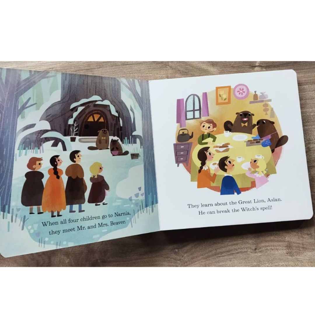 The Lion, the Witch and the Wardrobe (Chronicles of Narnia) Board book – Abridged, brand new