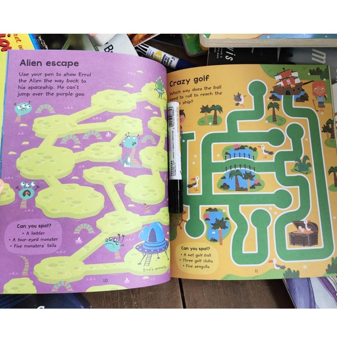 Usborne My First Maze Book