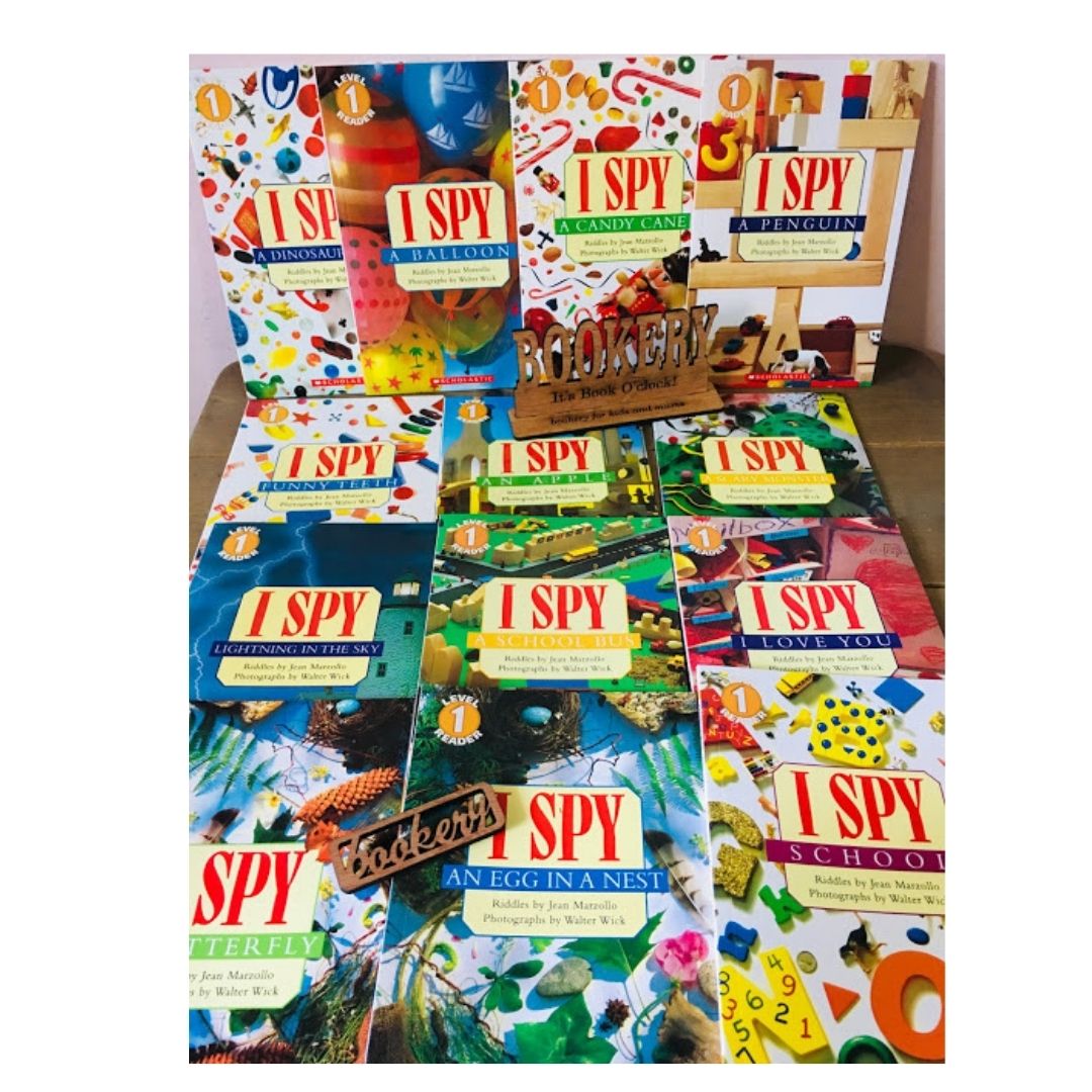 I Spy Reading Collection (13 books) for beginner readers, box set