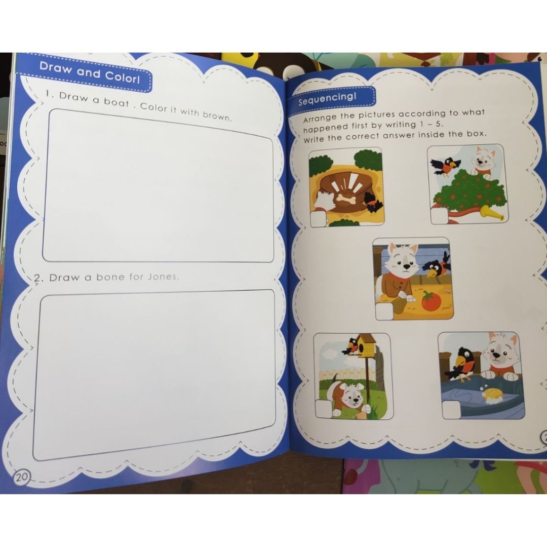 PHONICS IN READING (5 books) Max and Pals (story + workbook) LONG VOWELS