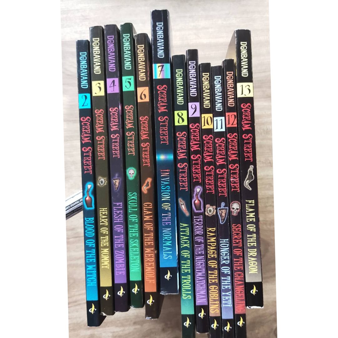Scream Street 12 Books Collection Tommy Donbavand (2-13)
