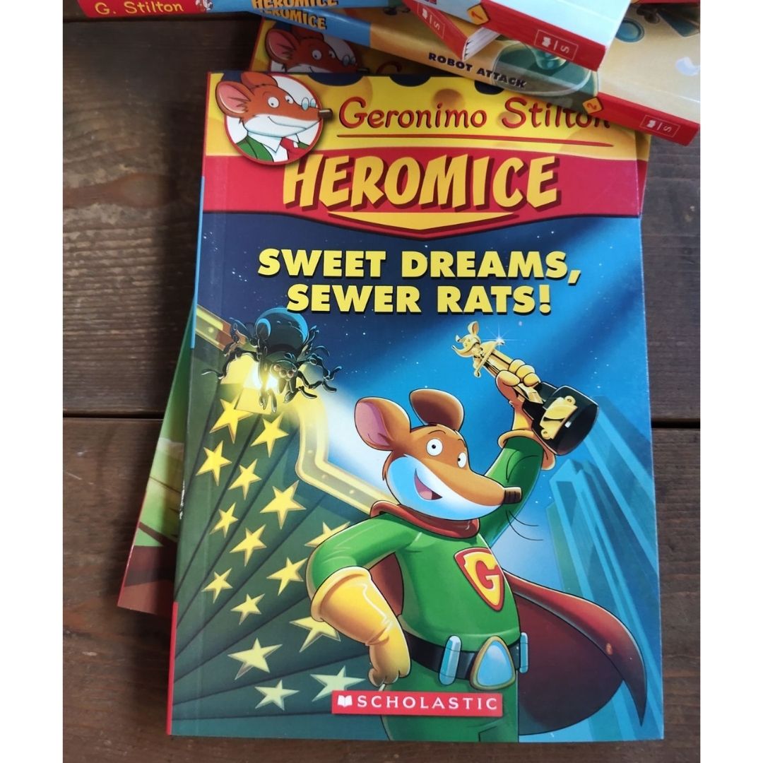 Geronimo Heromice / Hero Mice set (11 books) no box - brand new softcover