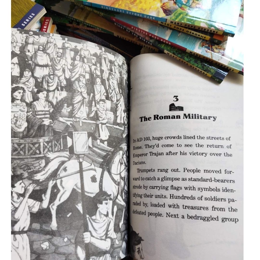 Magic Tree House: A Library Of Books 40 BOOKS Box Set (39 chapter books + 1 workbook) BOX with SLIGHT TEAR and DENTS