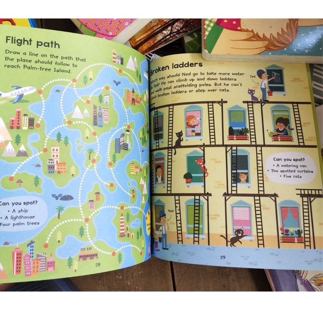 Usborne My First Maze Book