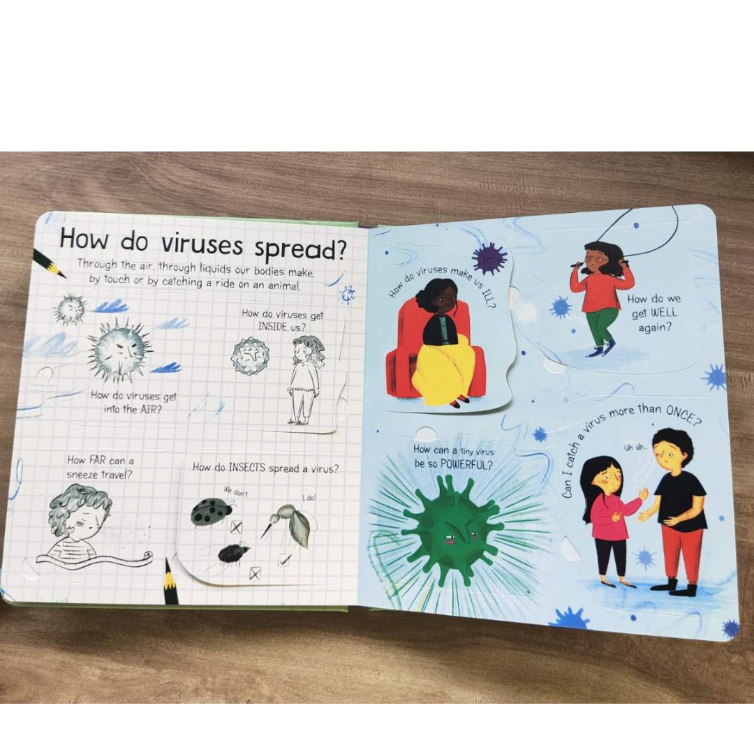 Usborne Lift-the-Flap First Questions and Answers What is a Virus?