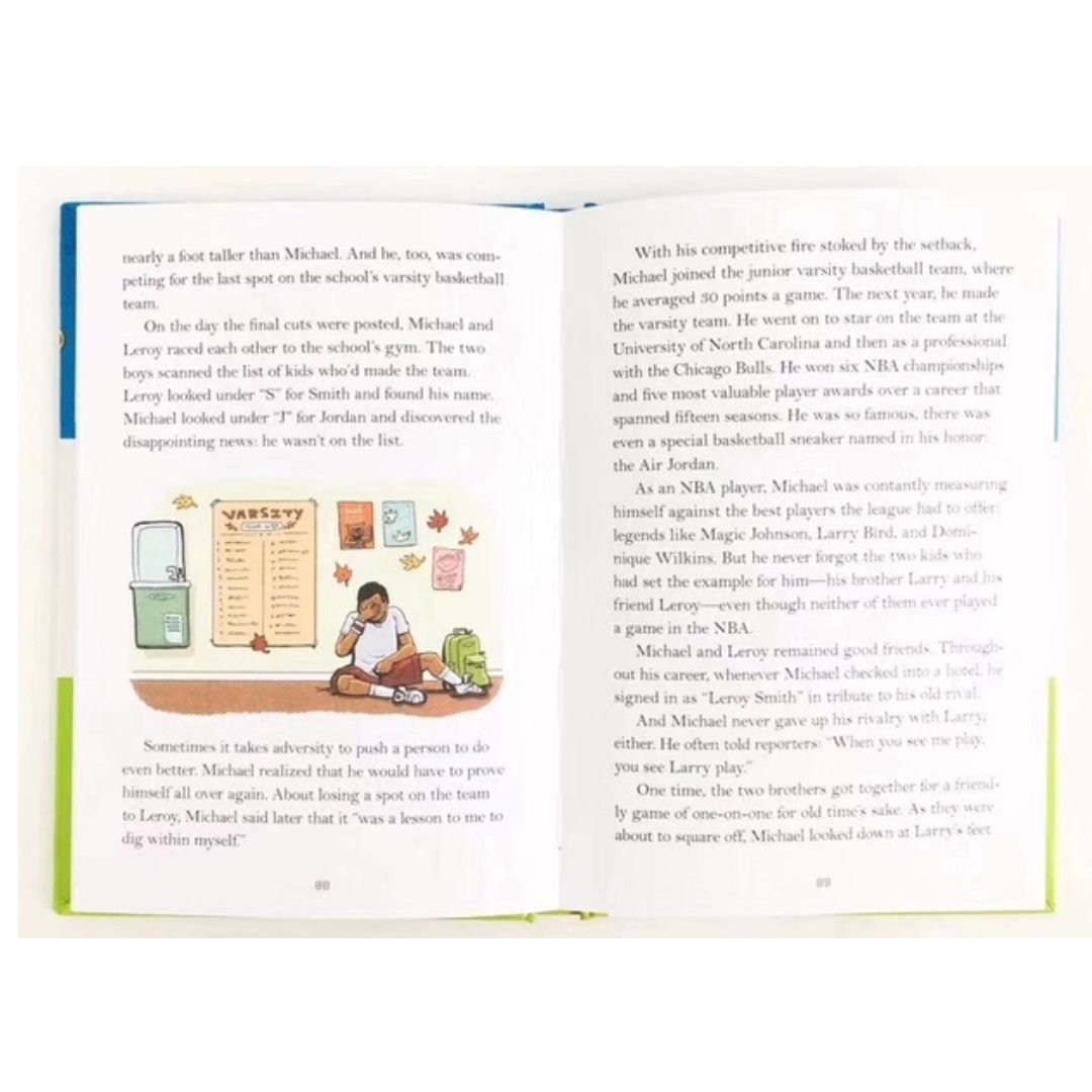 TRUE TALES OF CHILDHOOD series 5 books (brand new hardcover, no box, slight dents on book cover) - KID ARTISTS / ATHLETES / AUTHORS / PRESIDENTS / SCIENTISTS