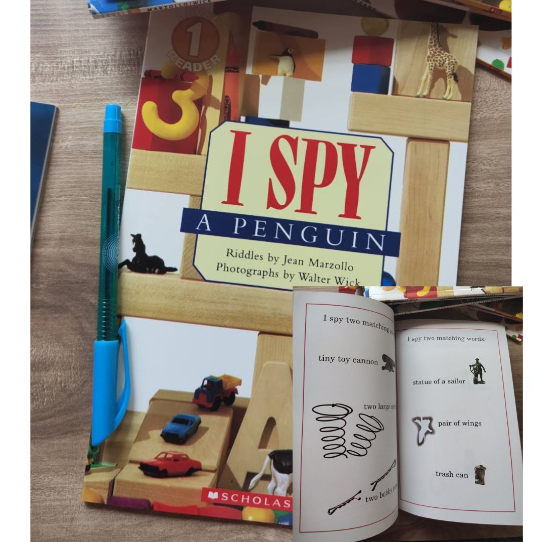 I Spy Reading Collection (13 books) for beginner readers, box set