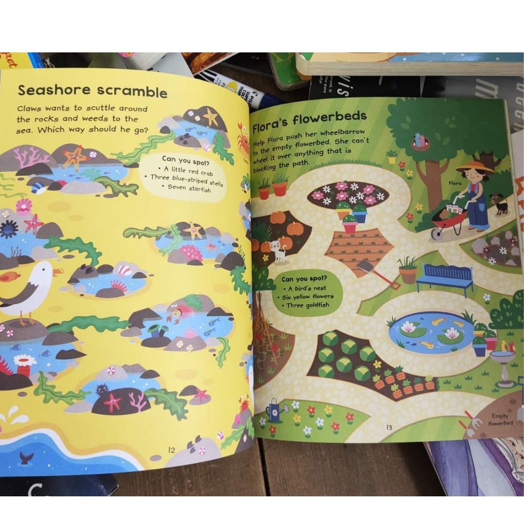 Usborne My First Maze Book