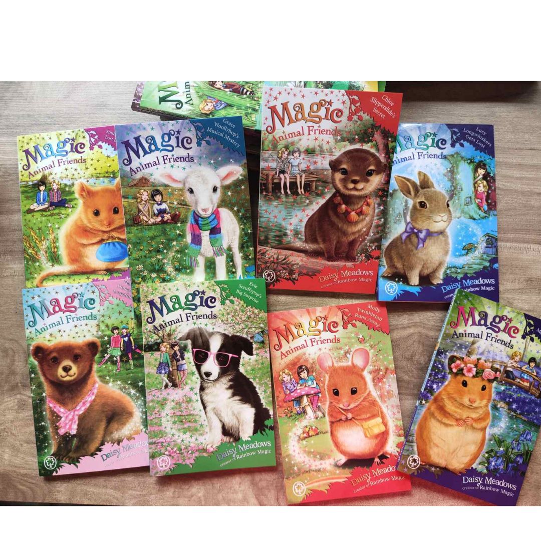 Magic Animal Friends Enchanted Animals Collection 16 Books Box Set by Daisy Meadows, brand new softcover, box set (16)