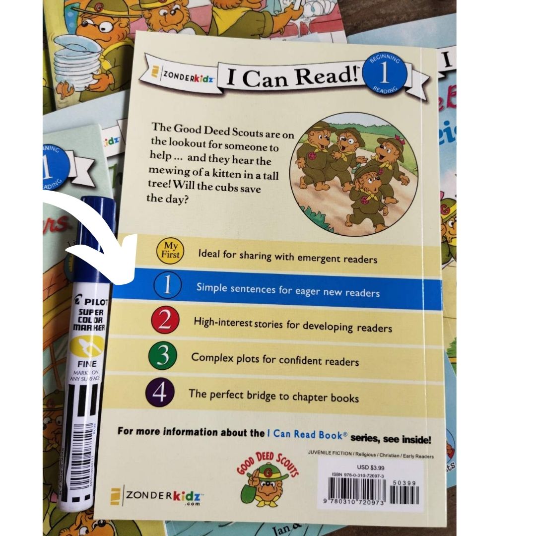 Berenstain Bears I CAN READ set (25 books) no box