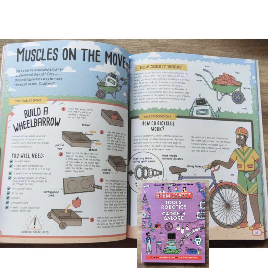 STEM QUEST 4 books