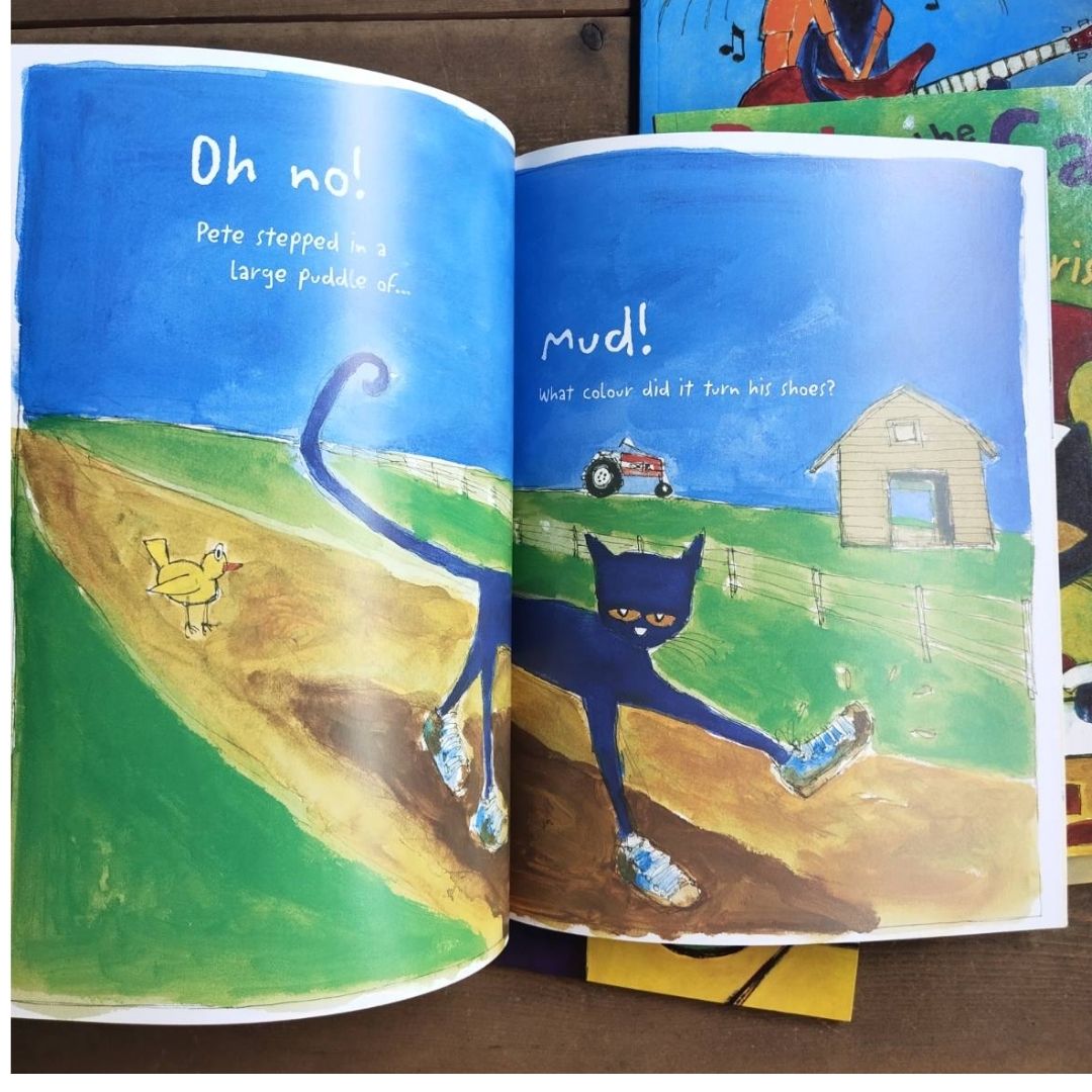 Pete the Cat Storybooks, 6 pcs brand new softcovers