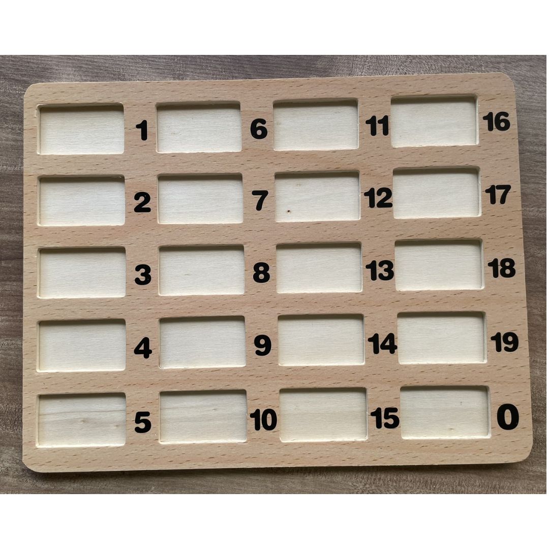 Pre-school Mathematics Domino (Addition and Subtraction Board Game) Box Set
