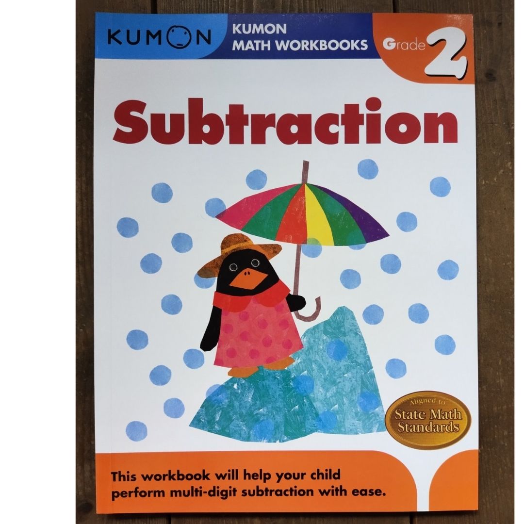 Kumon Math Workbooks for Grade 2 (2 books) Addition and Subtraction