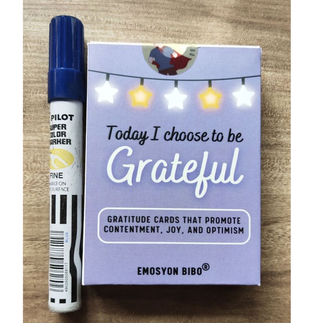 Today I Choose to be Grateful | Gratitude card set