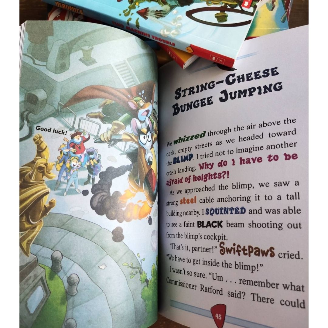 Geronimo Heromice / Hero Mice set (11 books) no box - brand new softcover