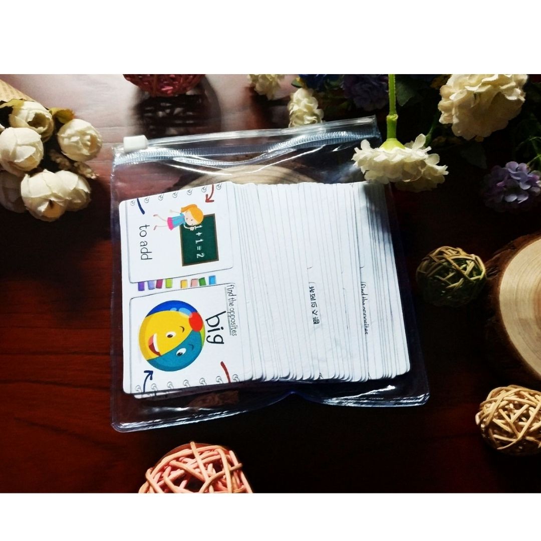 OPPOSITES (mini flashcards) 29 pcs