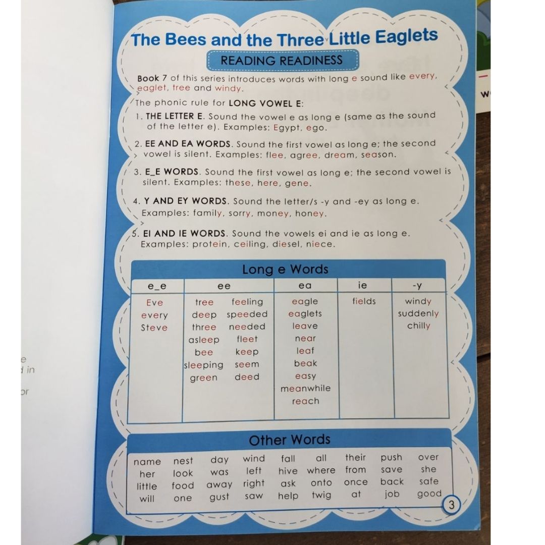 PHONICS IN READING (5 books) Max and Pals (story + workbook) LONG VOWELS