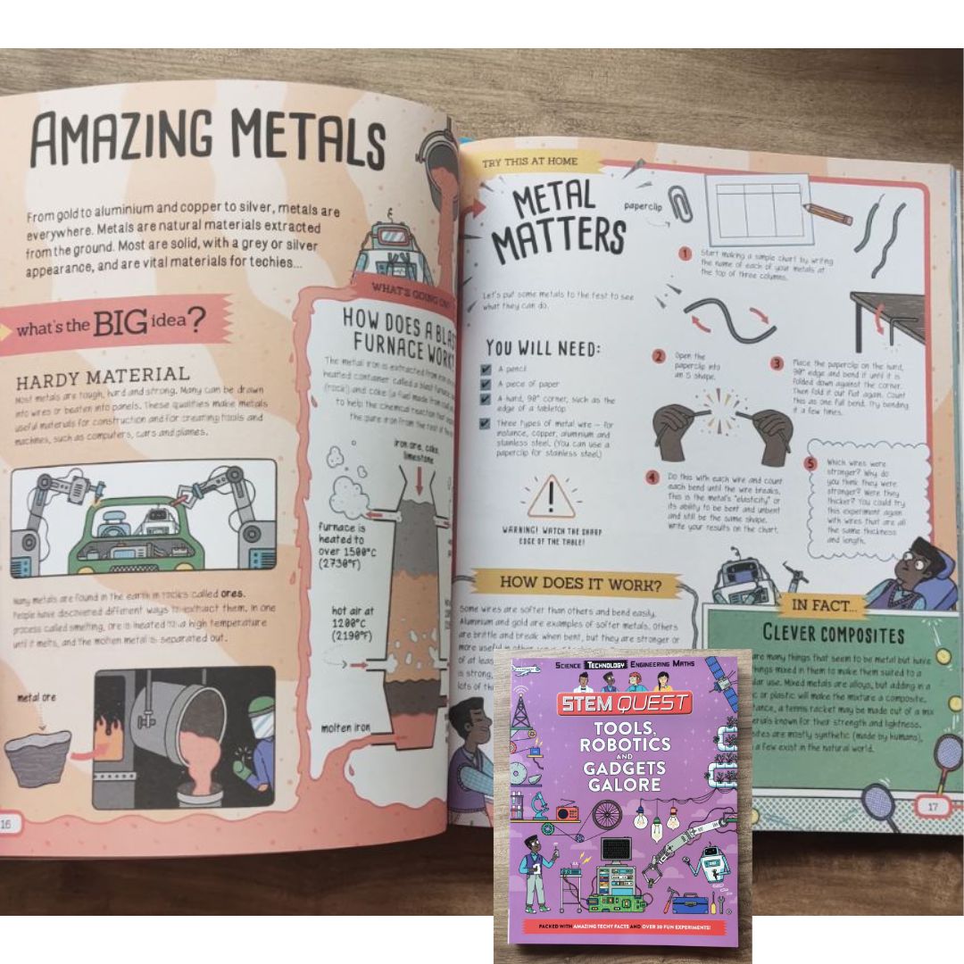 STEM QUEST 4 books
