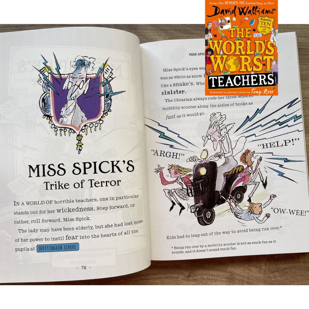 The World's Worst Parents / Pets / Teachers (3 Books) softcover, no box