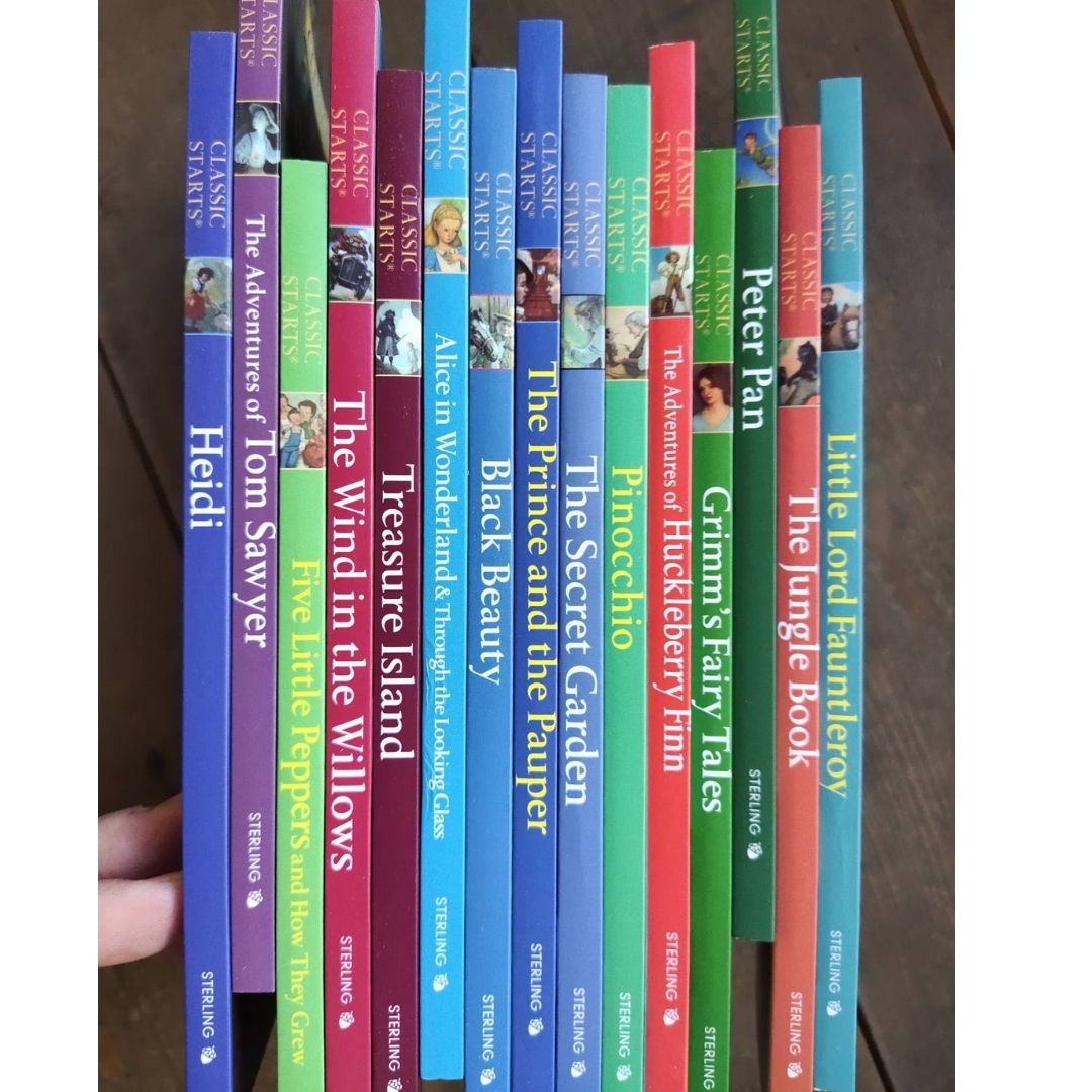 Sterling Classic Starts | Level One (15 books) softcover - Box with slight tear, books no damage