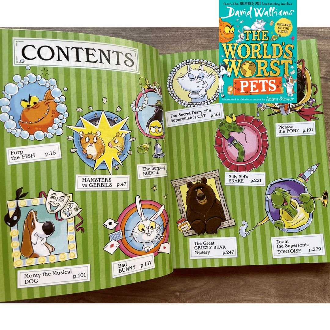 The World's Worst Parents / Pets / Teachers (3 Books) softcover, no box