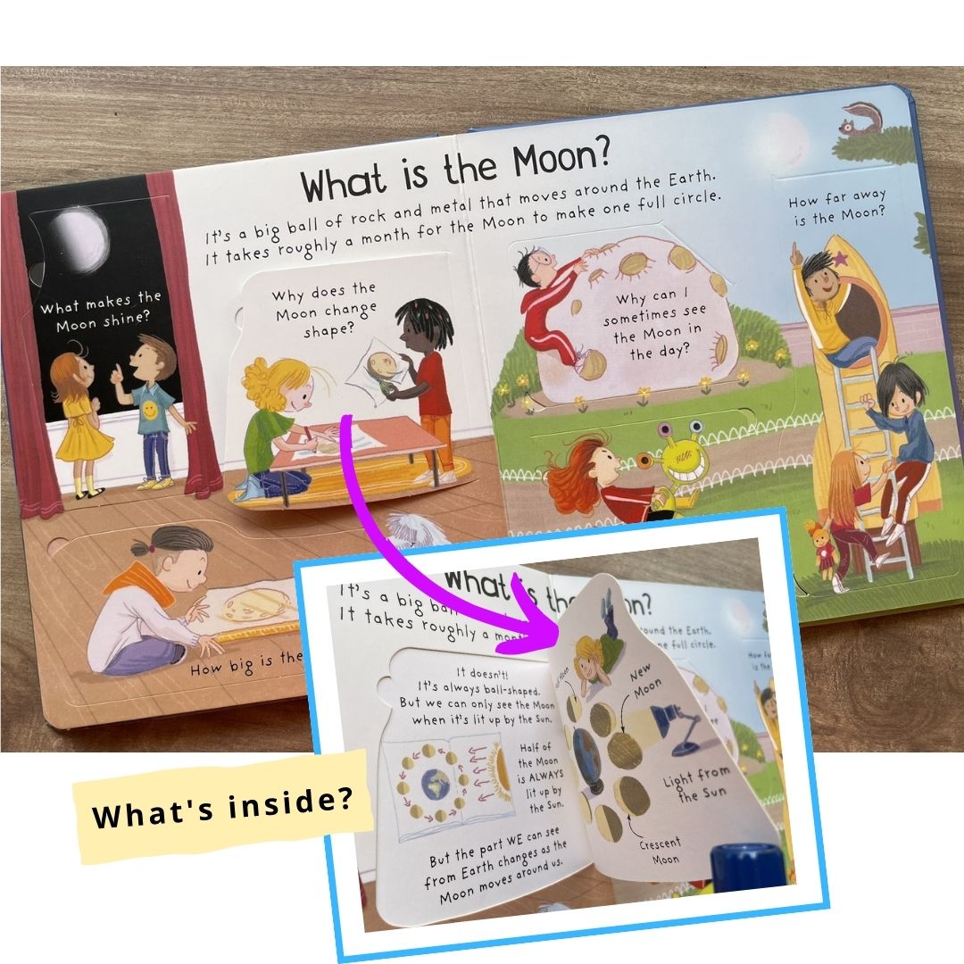 Usborne Lift-the-Flap First Questions and Answers: Why is it Dark at Night? (Board book)