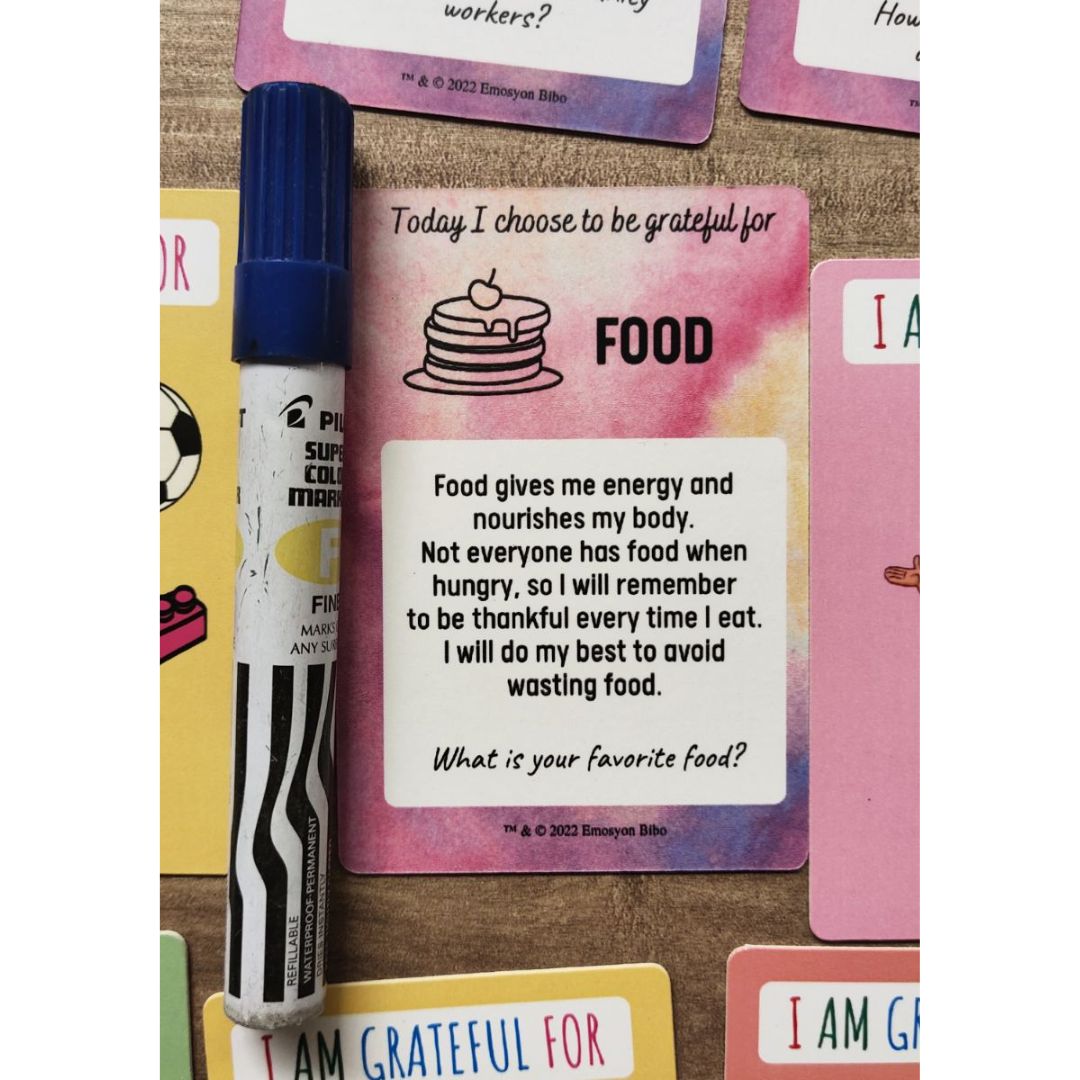 Today I Choose to be Grateful | Gratitude card set