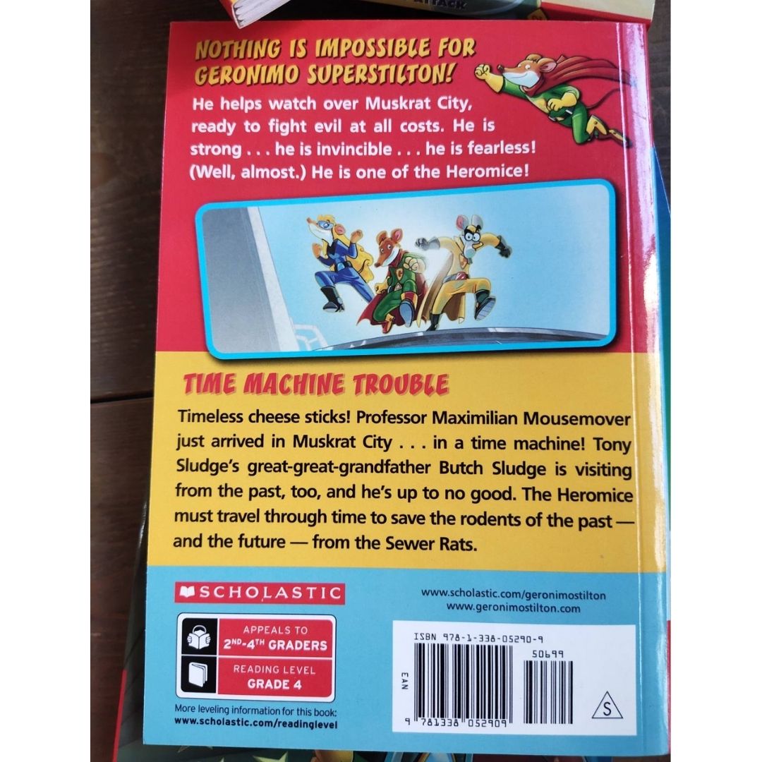 Geronimo Heromice / Hero Mice set (11 books) no box - brand new softcover
